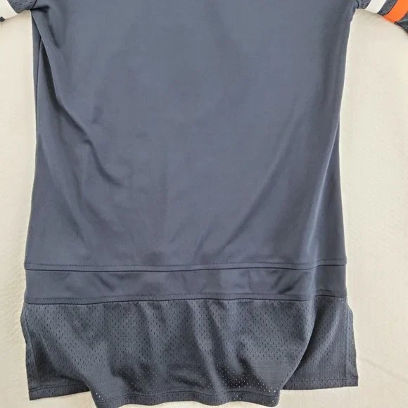 Chicago Bears Shirt Women's Laced up V-Neck Short Sleeve NFL Team Apparel Small - Picture 11 of 12